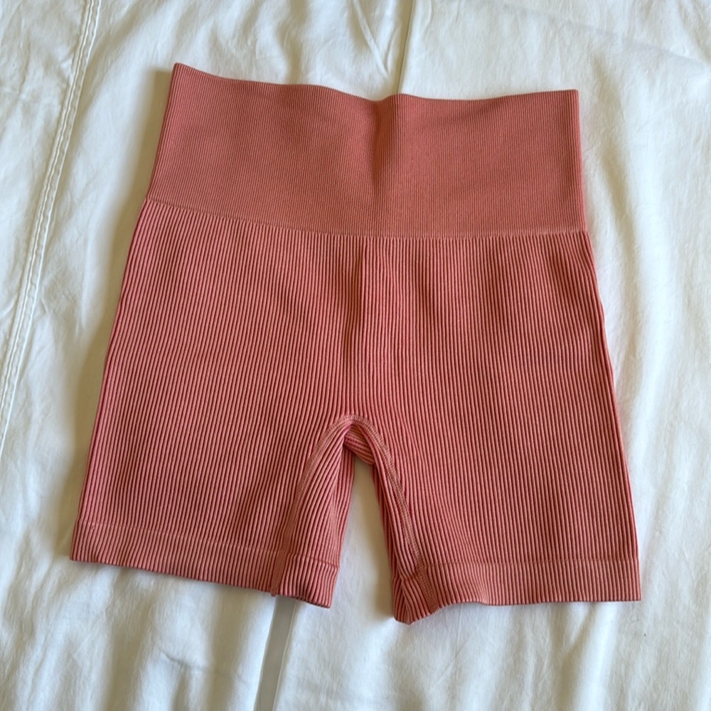 Colsie Ribbed, Seamless Biker Shorts